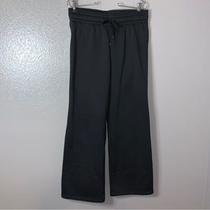 Under Armour cold gear semi fitted black athletic sweatpants